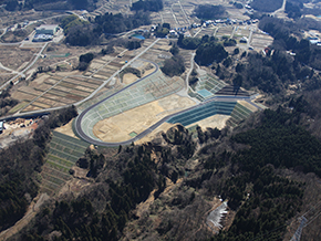 次期廃棄物埋立場外周道路周辺造成工事（西工区）